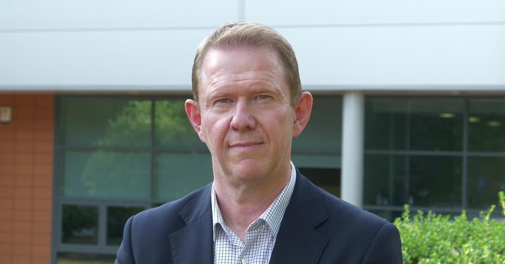 Phil Ponsonby, CEO of OurCoop, headshot outside the society's head office.