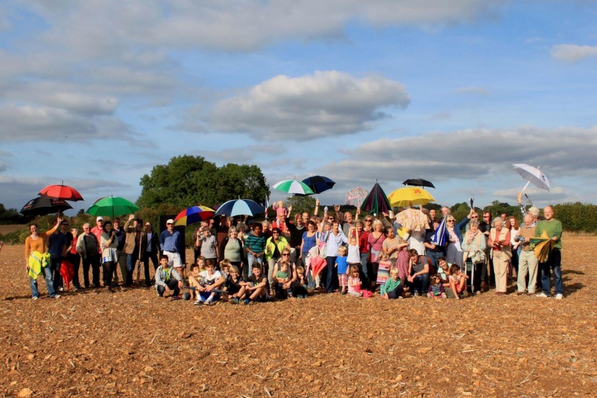 Southill Community Energy volunteers at a beach