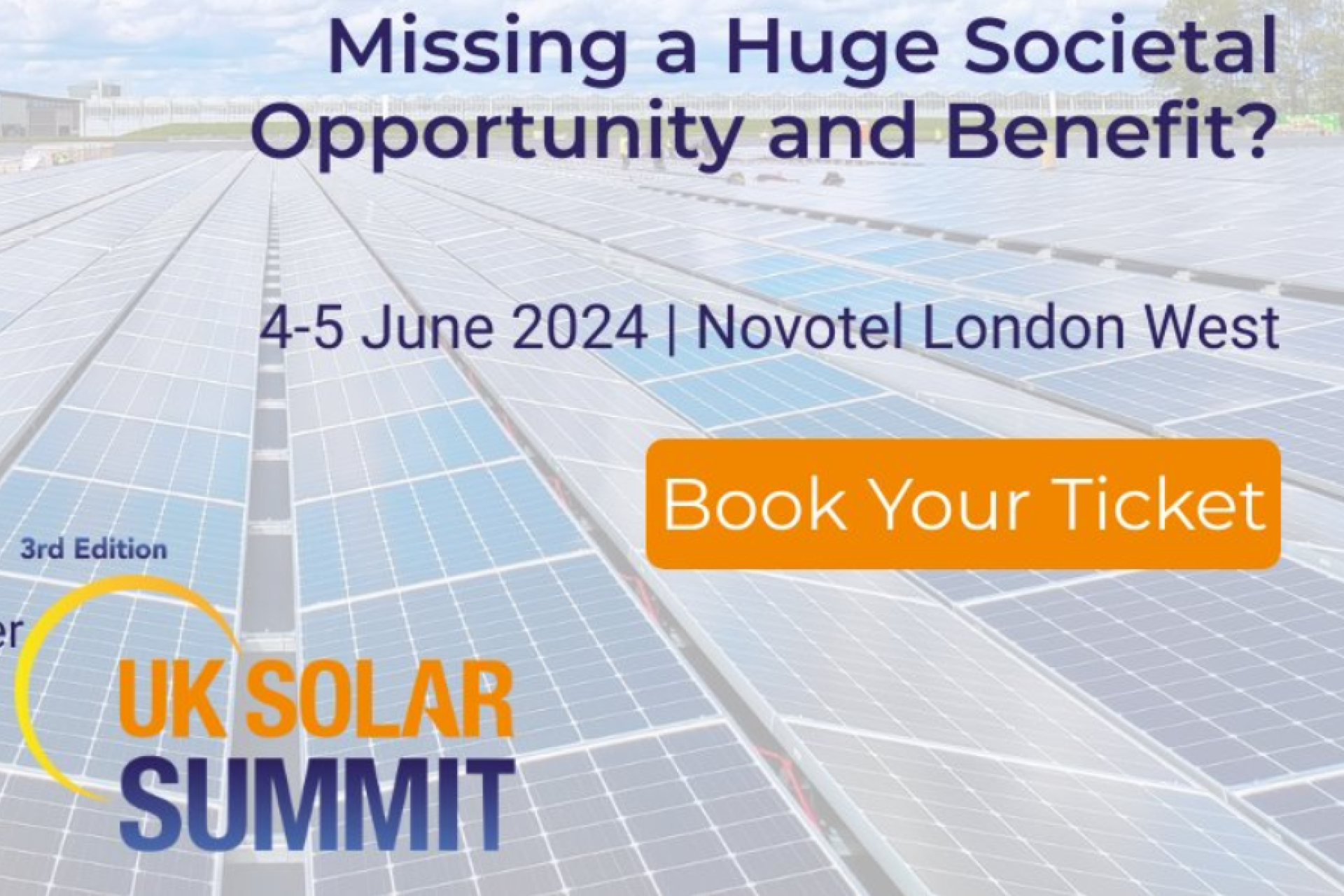 UK Solar Summit poster 