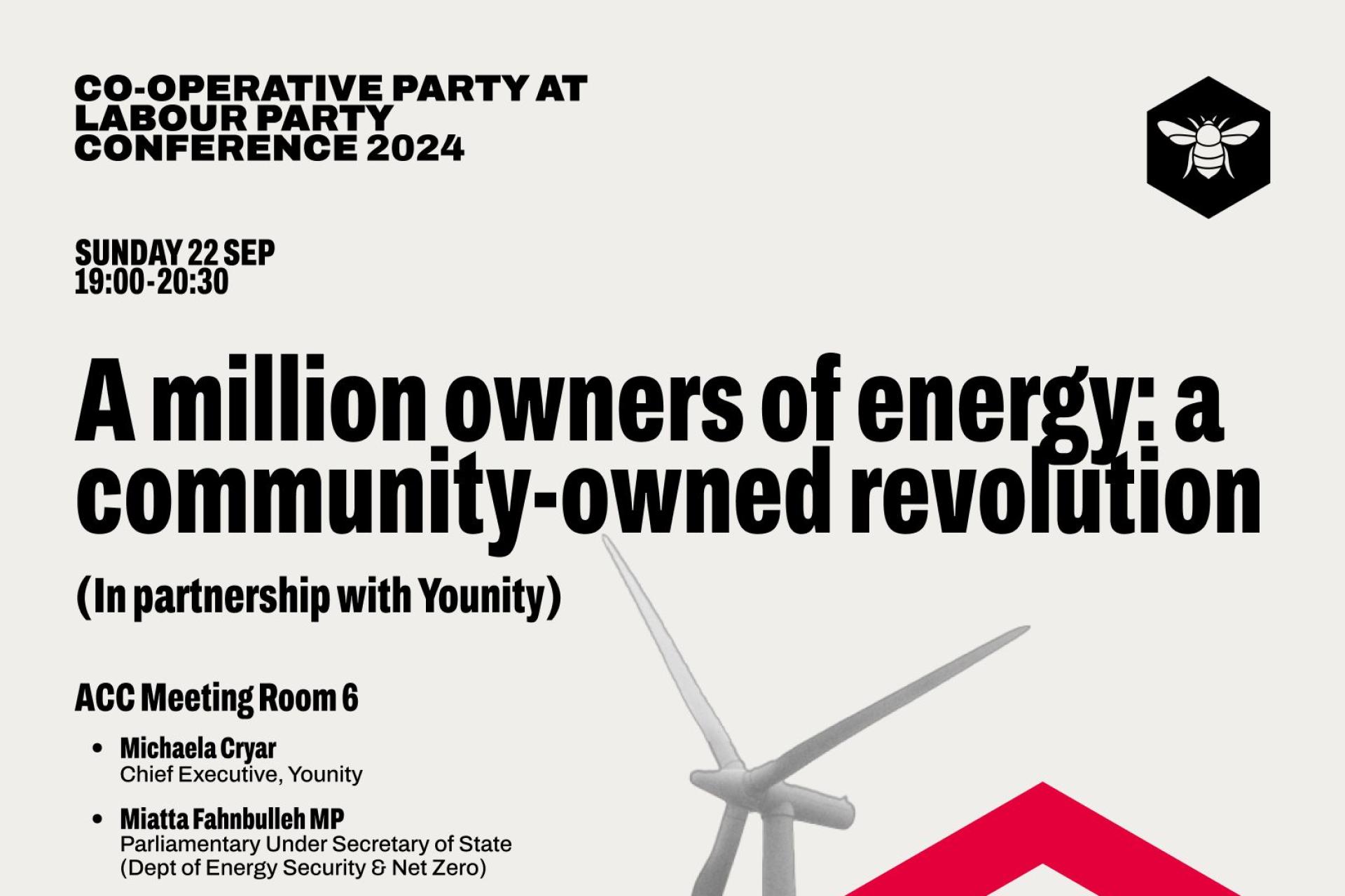 Labour Party Conference poster 2024